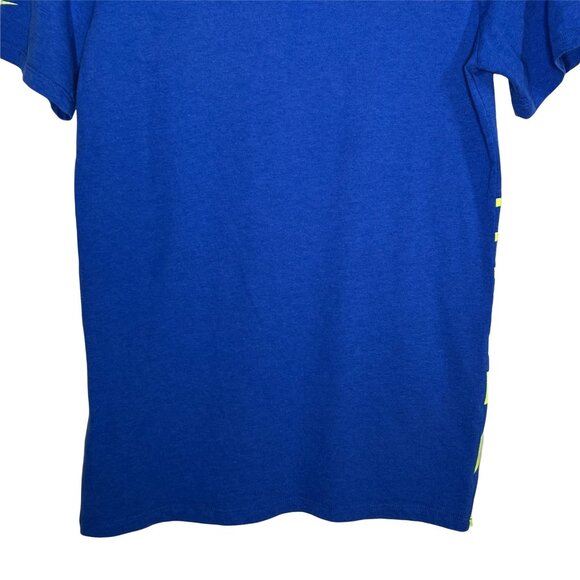 Nike Kevin Durant KD35 Boys Large Blue Neon Basketball Tee - Picture 11 of 11